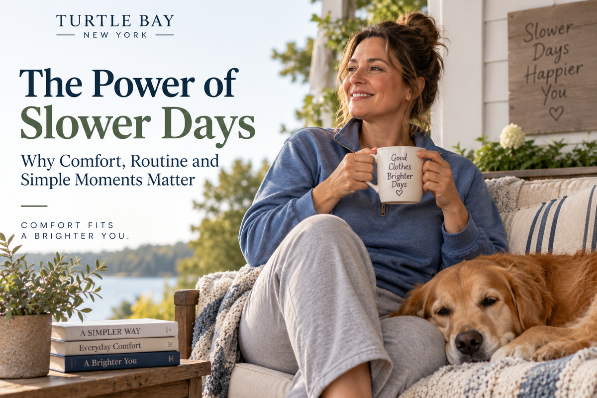 The Power of Slower Days: Why Comfort, Routine and Simple Moments Matter