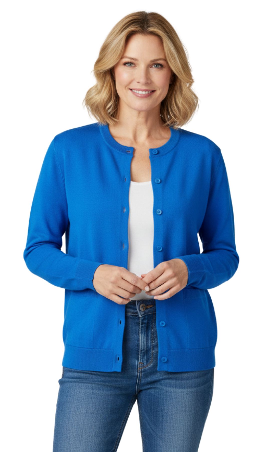 Women's Cotton Cardigan With Pockets 3