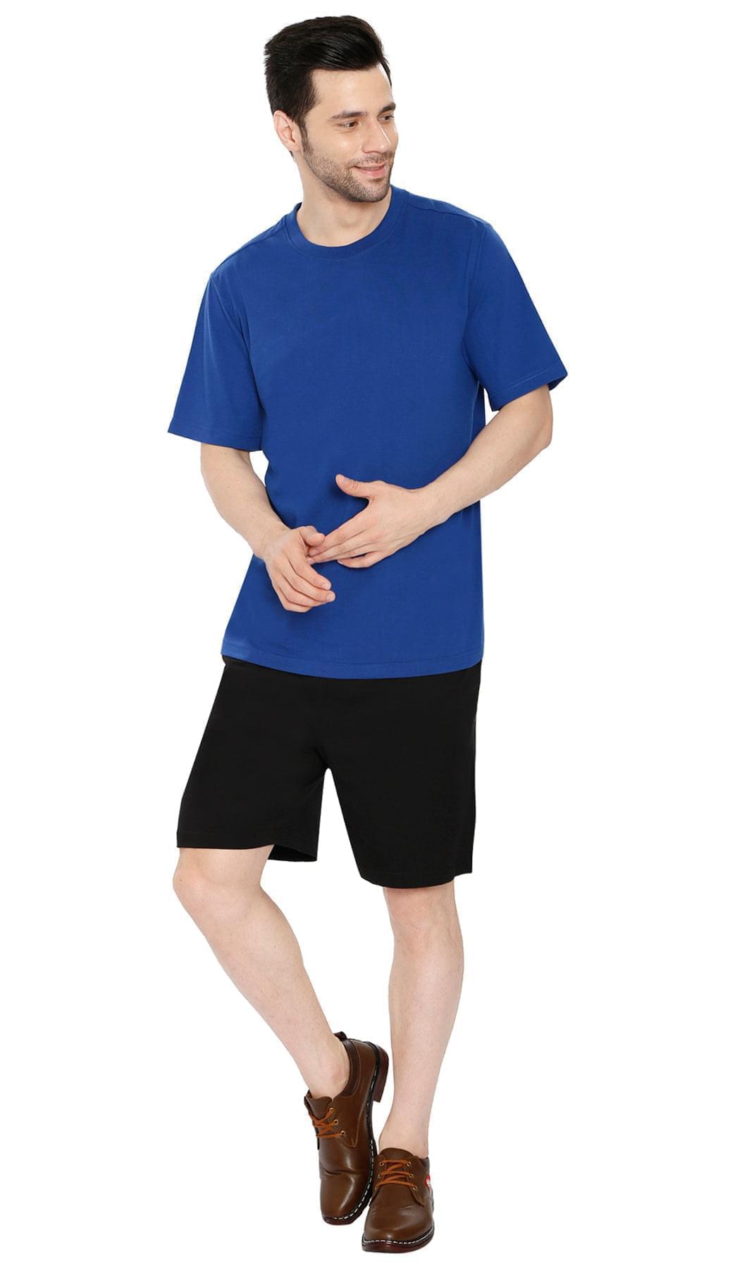 Men's Crew Neck Tee Shirt ÔÇô Essential Short Sleeve Tee For Everyday  - Full - TURTLE BAY APPAREL